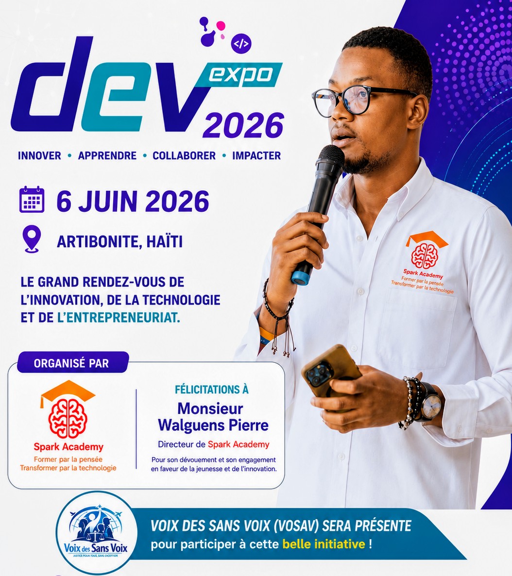 Félicitations aux initiateurs du DevExpo 2026 dans l’Artibonite